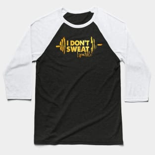 Fitness Sparkle Baseball T-Shirt